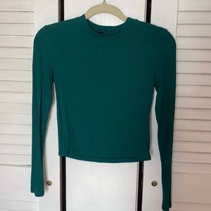 Forever 21 Long Sleeve Crop Top